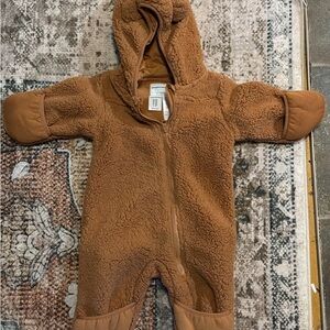 Amazon Essentials Warm Brown Kids Footie